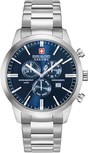 Swiss Military Hanowa Chrono Classic Saffierglas 06-5308.04.003