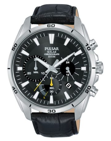 Pulsar herenhorloge Solar Chronograaf 44 mm PZ5061X1