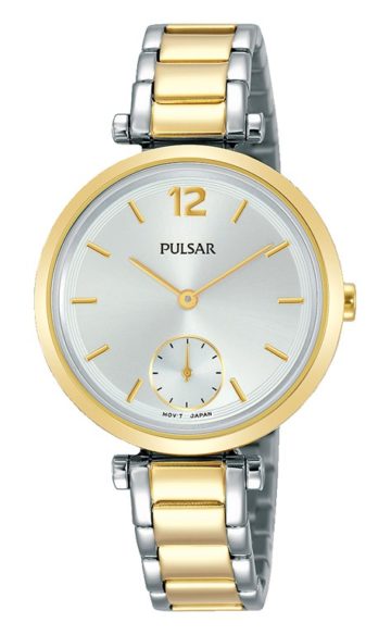 Pulsar Dameshorloge goud- en zilverkleurig PN4064X1