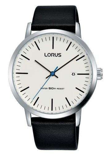 Lorus RH999JX9 herenhorloge witte wijzerplaat 40 mm