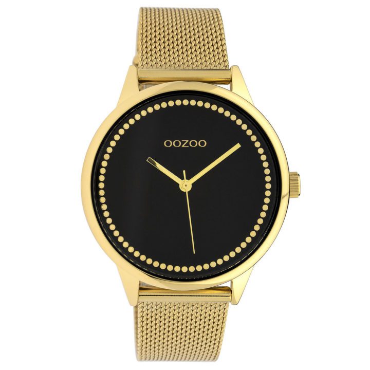 OOZOO C10094 Horloge Timepieces Collection staal rosekleurig 40 mm