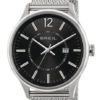 Breil Horloge Contempo Staal/Mesh zilverkleurig TW1647