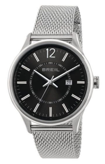 Breil Horloge Contempo Staal/Mesh zilverkleurig TW1647