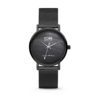 CO88 Collection 8CW-10053 - Horloge - mesh - zwart - ø 32 mm
