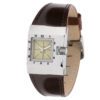 Coolwatch Kinderhorloge CW.169 Square Stripes bruin