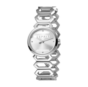 Esprit Horloge Arc staal 28 mm zilverkleurig ES1L021M0015