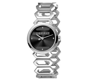 Esprit Horloge Arc staal 28 mm zilverkleurig ES1L021M0025