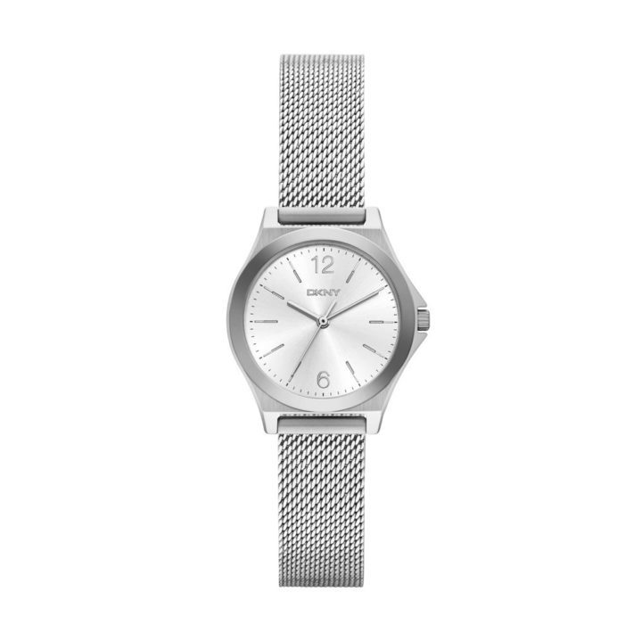DKNY Horloge Parsons zilverkleurig NY2488