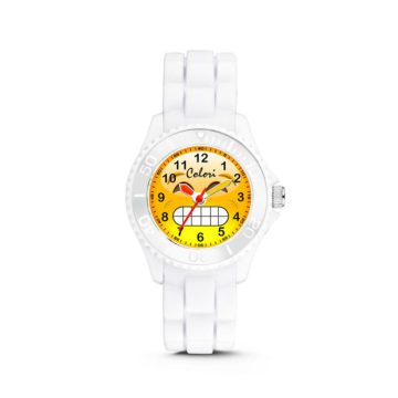 Colori kinderhorloge Happy Smile zwart 30 mm 5-CLK076