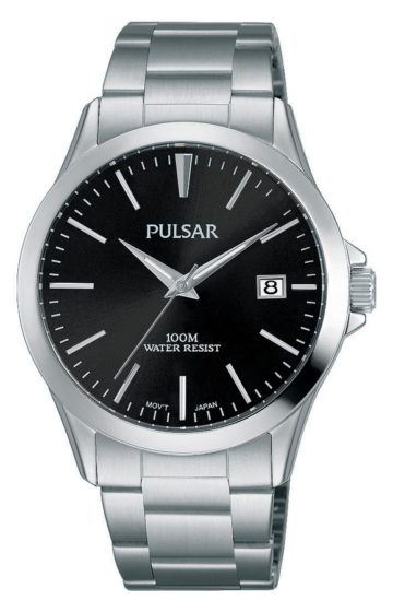 Pulsar PS9451X1 Herenhorloge zilverkleurige band