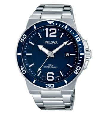 Pulsar PS9399X1 Herenhorloge staal zilverkleurig