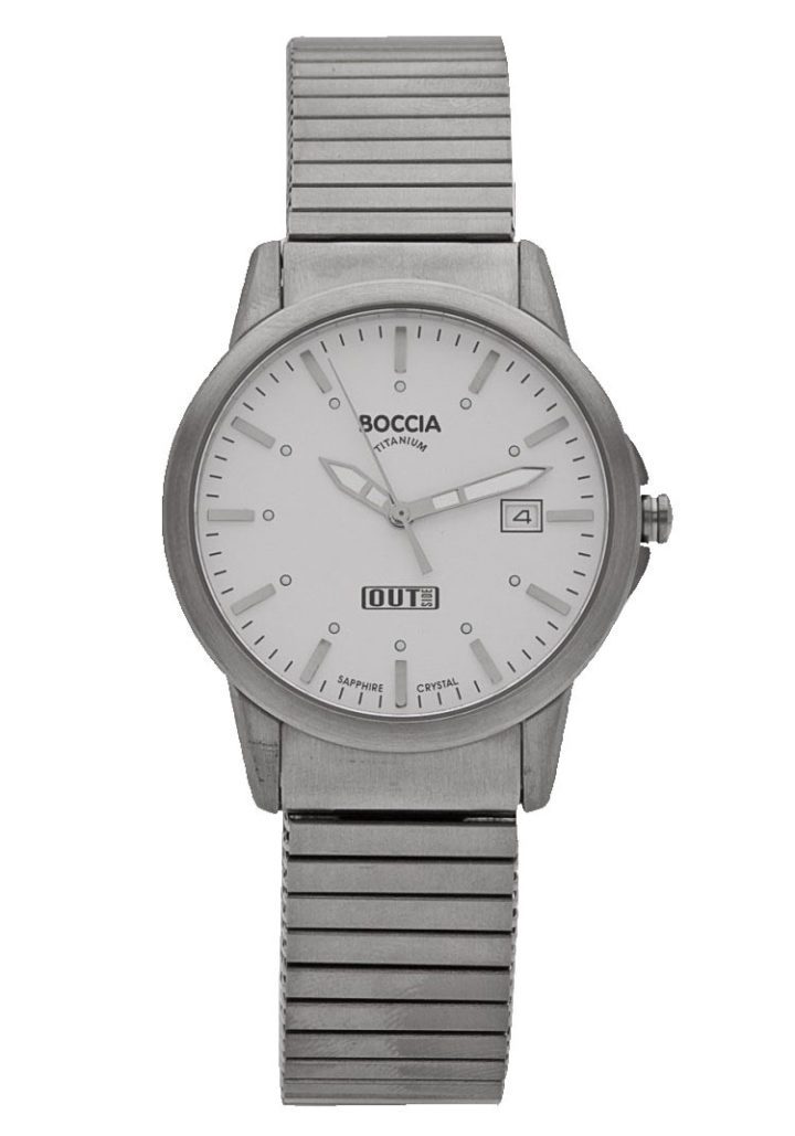 Boccia Horloge Titanium rekband 604-15