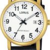 Lorus RG836CX9 Herenhorloge Goudkleurig-Leder 37