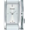 Pulsar Dameshorloge Staal/Keramiek zilverkleurig-wit PJ5411X1