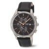 Boccia Herenhorloge titanium-leder 3756-02