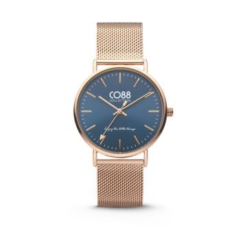 CO88 Horloge staal/mesh 36 mm rosékleurig 8CW-10014