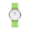 Colori XOXO 5 COL549 Horloge geschenkset met Armband - Nato Band - Ø 36 mm - Groen / Zilverkleurig