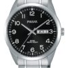 Pulsar PJ6063X1 Herenhorloge zilverkleurig-zwart