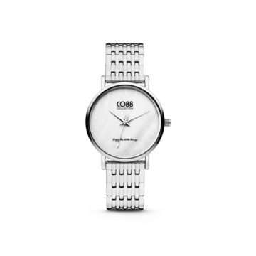 CO88 Collection 8CW 10066 Horloge – Stalen band – zilverkleurig – Ø 32 mm