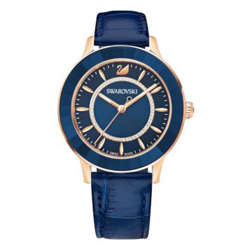 Swarovski 5414413 Dameshorloge Octea Lux rosékleurig-blauw