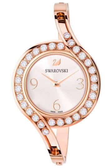 Swarovski 5452489 Horloge Lovely Crystals bangle rosekleurig 32 mm