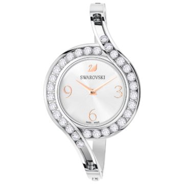 Swarovski 5452492 Horloge Lovely Crystals bangle zilverkleurig 32 mm