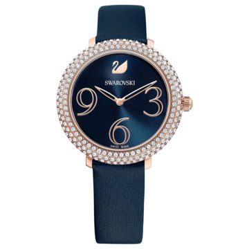 Swarovski 5484061 Dameshorloge Crystal Frost rosekleurig-blauw