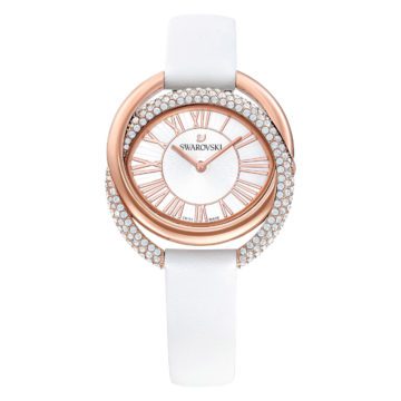 Swarovski 5484385 Dameshorloge Duo rosekleurig-wit 33 mm