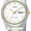 Lorus RXN99AX9 Herenhorloge staal bicolor rekband