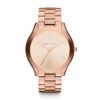 Michael Kors MK3197 Horloge Slim Runway rosékleurig 42 mm