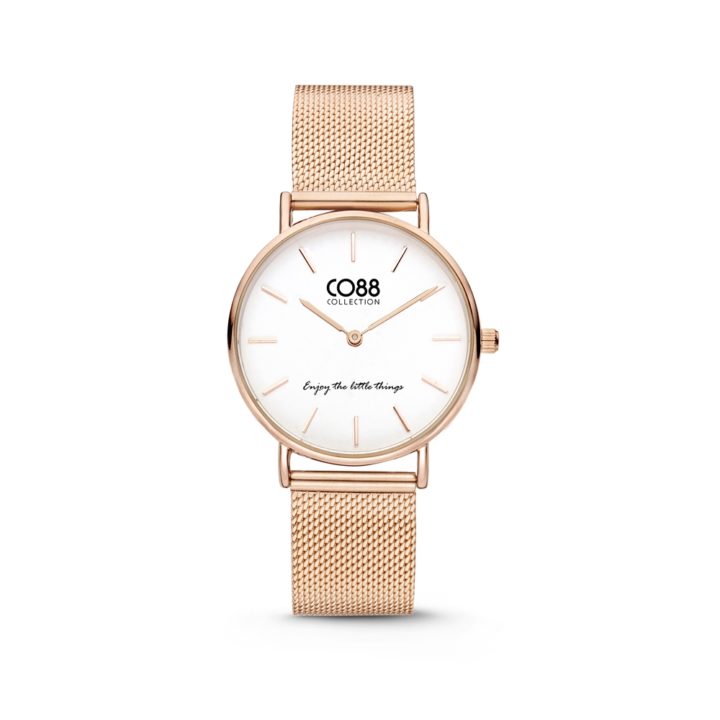 CO88 Collection 8CW 10078 Horloge - Mesh Band - Ø 32 mm - Rosékleurig