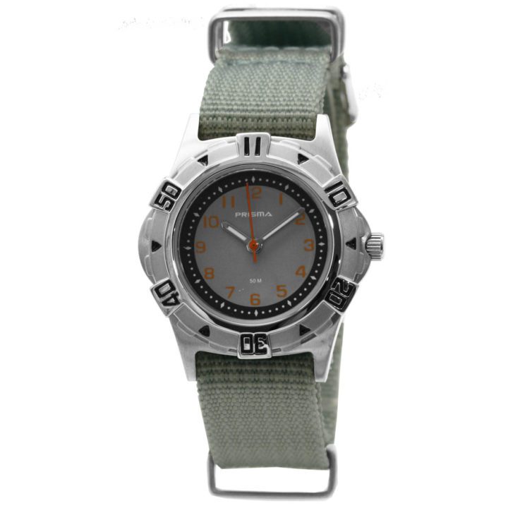 Coolwatch P.2554 Prisma Kinderhorloge Jens Grijze band