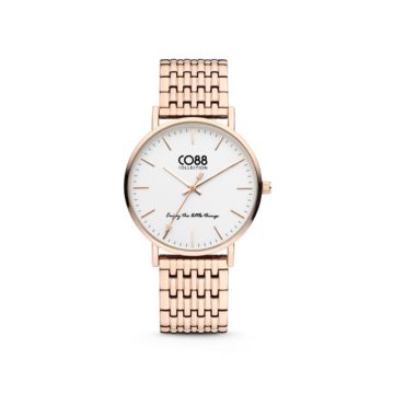 CO88 Collection 8CW 10071 Horloge – Stalen band – rosékleurig – Ø 36 mm