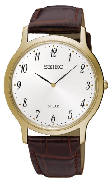 Seiko Herenhorloge Solar Bruin SUP860P1