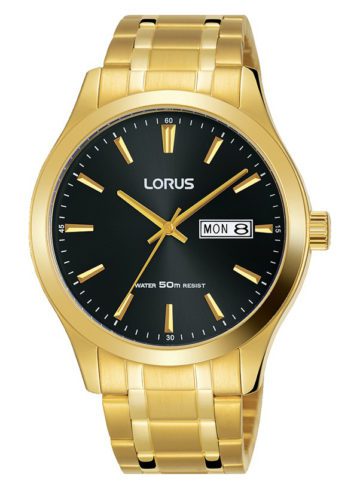 Lorus RXN64DX9 Herenhorloge goudkleurig 40 mm