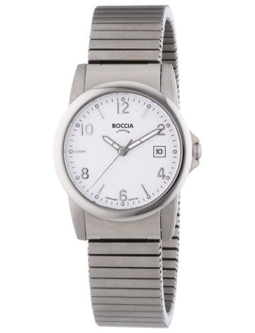 Boccia Horloge Titanium rekband 30 mm 3080-06