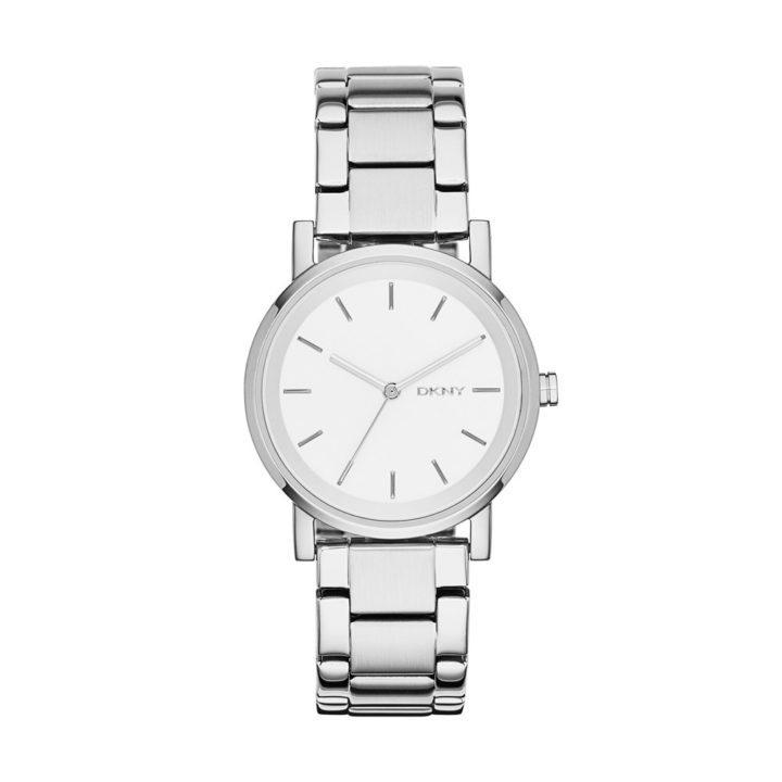 DKNY NY2342 Horloge Soho staal zilverkleurig