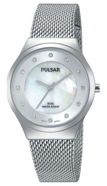 Pulsar PH8131X1 Dameshorloge Milanese band 30 mm