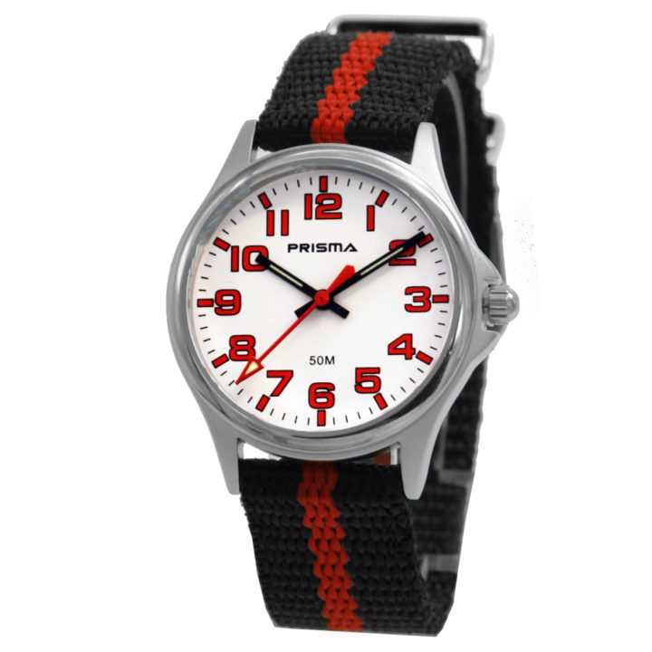 Coolwatch Prisma Kinderhorloge zwart/rood P.1425