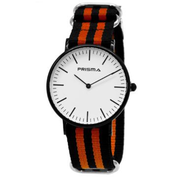 Prisma Herenhorloge P.1622.23WG Canvas Edelstaal