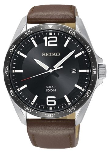 Seiko SNE487P1 Herenhorloge Solar Analoog 43 mm