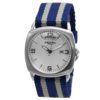 Prisma Herenhorloge P.2147 Canvas Edelstaal