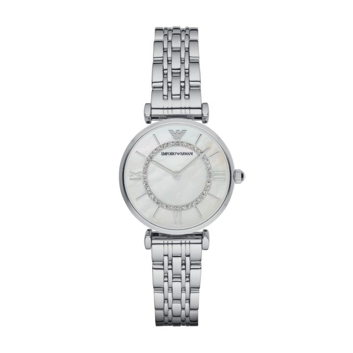 Emporio Armani AR1908 Horloge staal zilverkleurig 32 mm