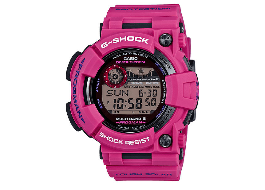 Casio G-Shock Frogman Men in Sunrise Purple GWF-1000SR-4JF