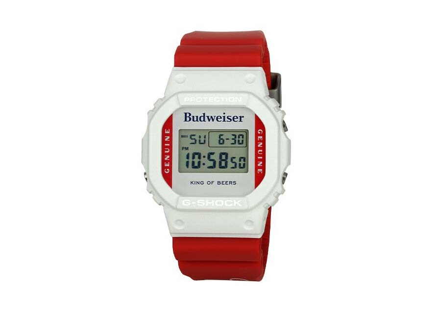 Casio G-Shock x Budweiser “The King of Beer” DW5600BUD20