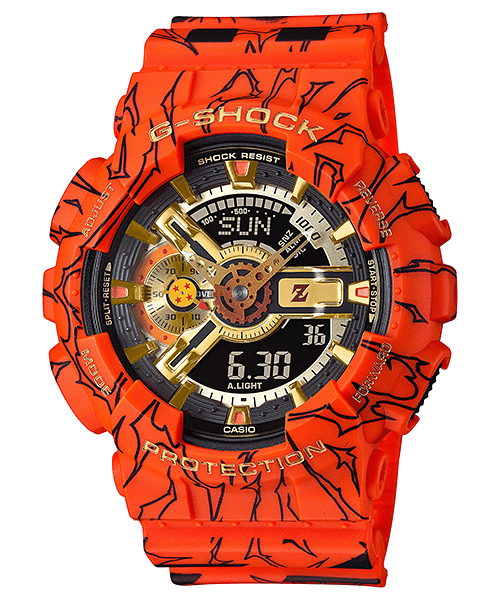 Casio G-Shock x Dragonball Z GA-110JDB-1A4