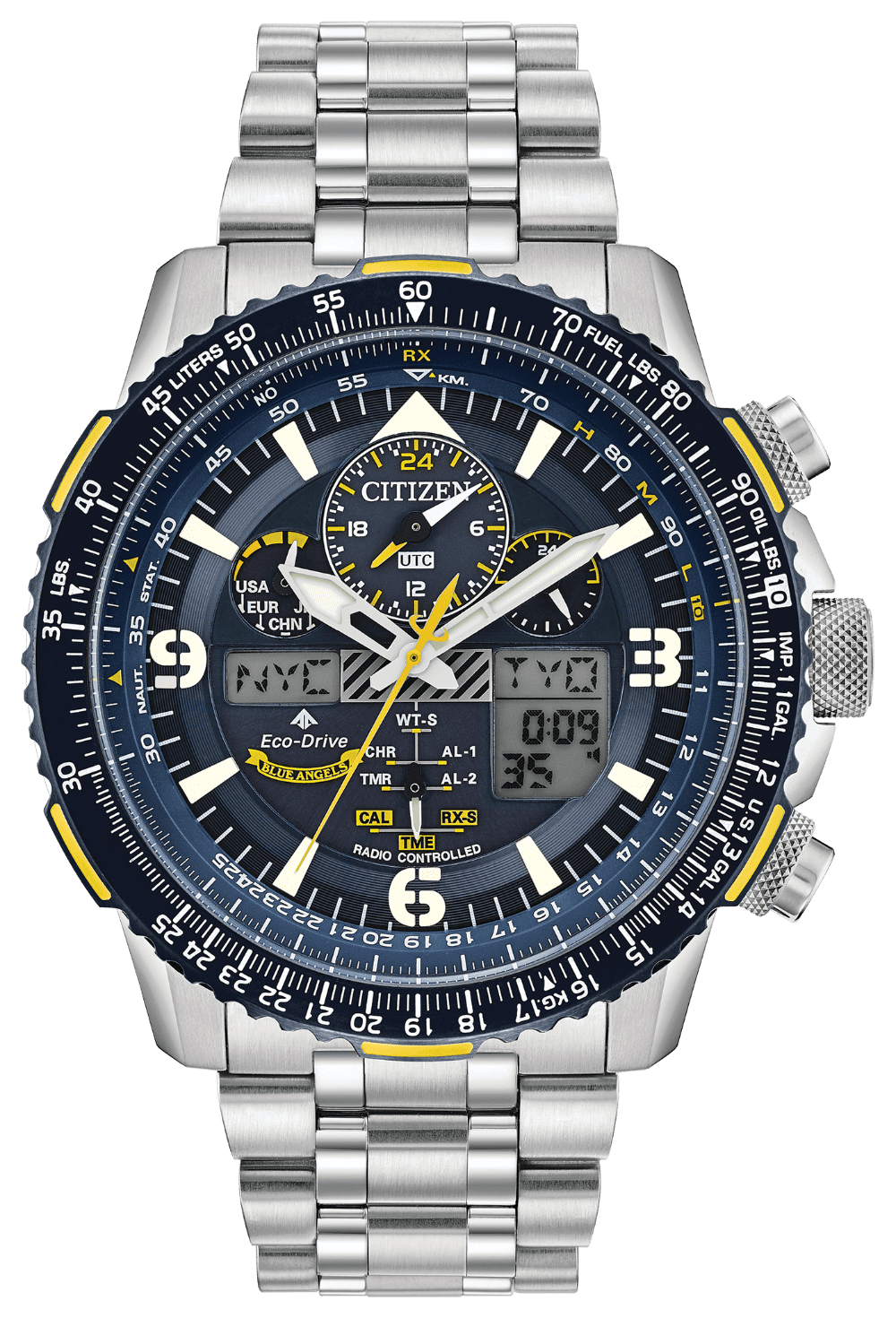 Citizen Blue Angels Promaster Skyhawk A-T JY8078-52L