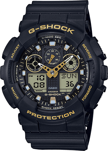 Casio G-Shock Analog-Digital GA100GBX-1A9