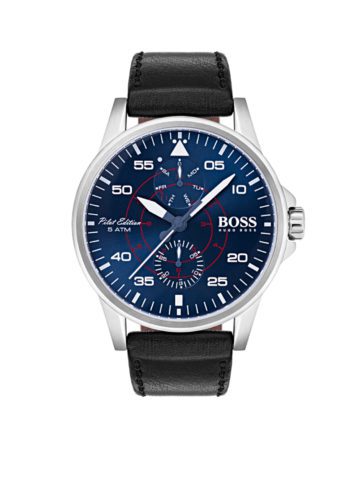 Hugo Boss HB1513515 Aviator Herenhorloge 44 mm