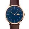 Lacoste LC2010871 MOON Herenhorloge bruin 40 mm